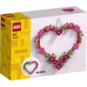 Cuore Ornamentale di Lego