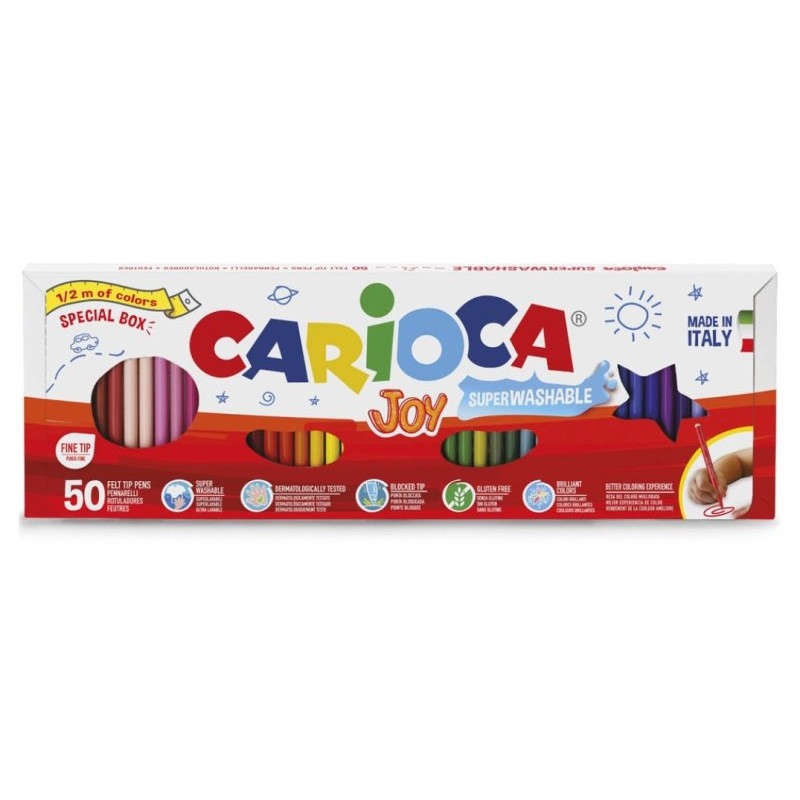 Box 50 Pennarelli Carioca Joy di Universal