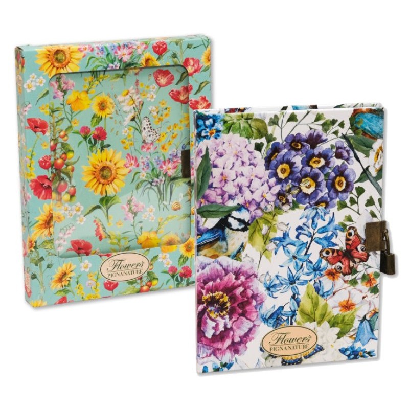 Diario Ricordi Flowers di Pigna