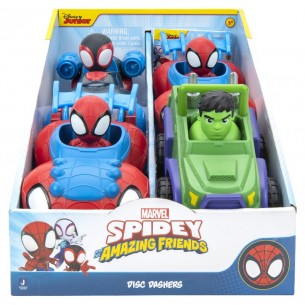 Spidey Veicoli Lanciadischi in Cdu (Assortimento) 3 di Reitoys Spidey