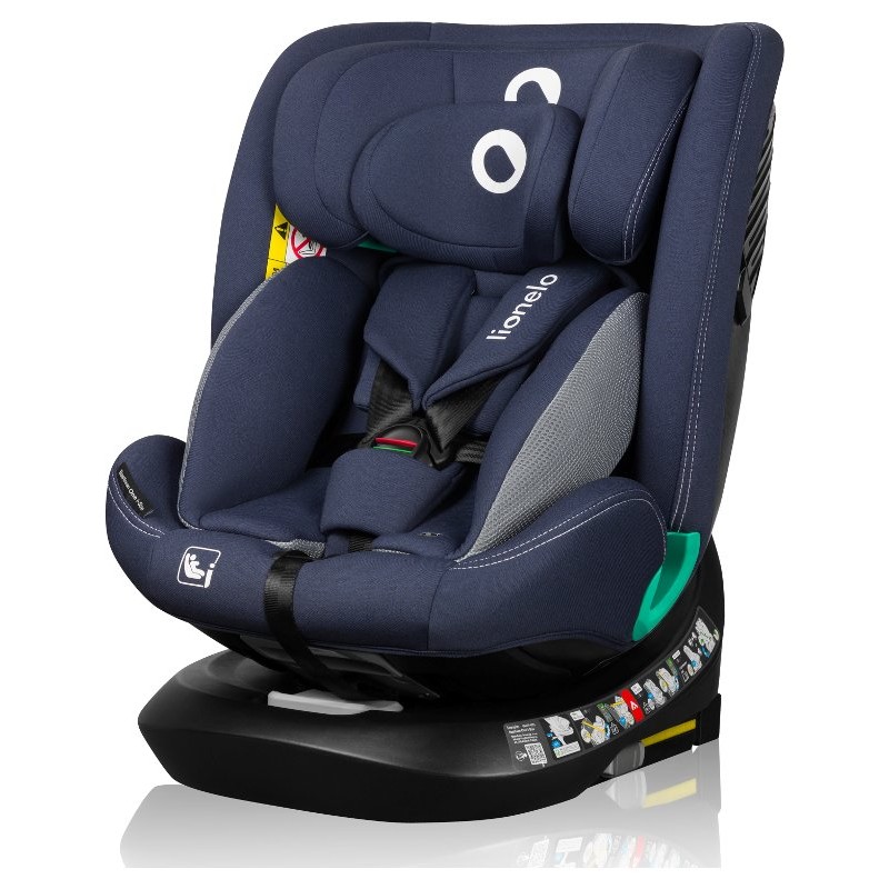 Car Seat Bastiaan 40-150cm (Lo-Bastiaan-One-I-Size-Blue-Navy) di Lionelo Seggiolini Auto