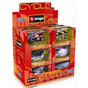 1/18 Cycle Dispenser (Assorted.) 18-51089 Ducati Multistrada V4 di Bburago