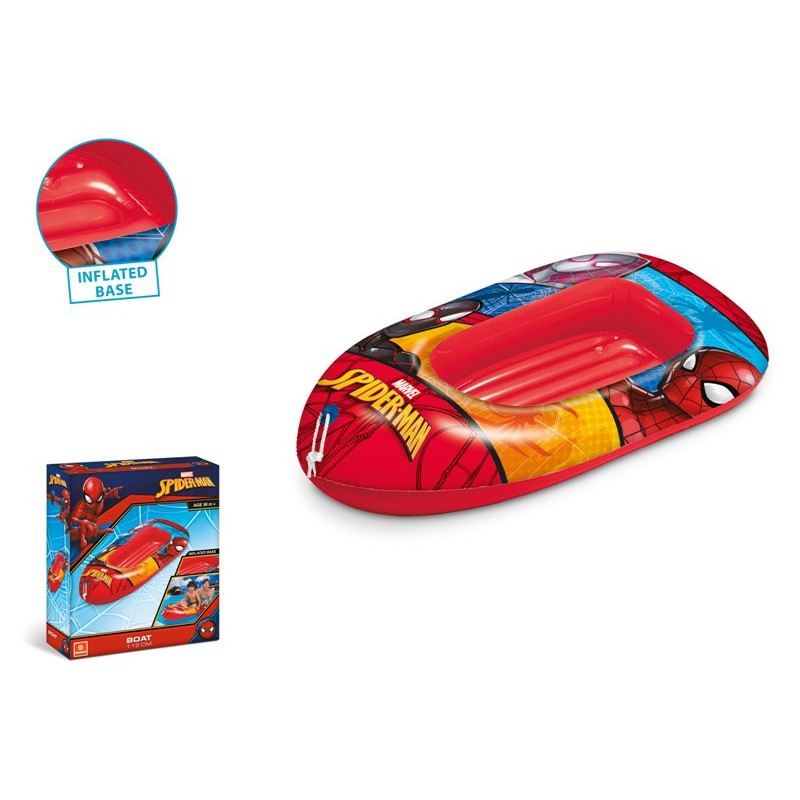 Spider-Man Canotto Cm. 112 con Fondo Gonfiabile di Mondo