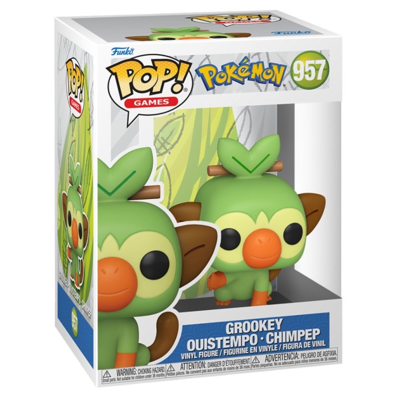 Pop Games: Pokemon- Grookey di Funko Lcc