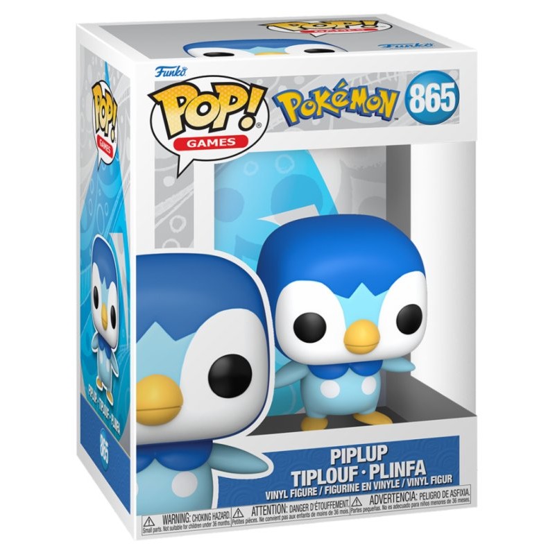 Funko Pokemon Piplup(Emea) (Pop! Vinyl: Pokemon) di Funko Lcc