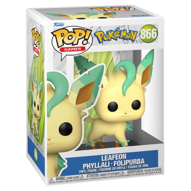 Pop Games: Pokemon- Leafeon di Funko Lcc