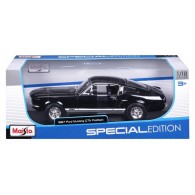 1/18 1967 Ford Mustang Fastback Black di Maisto
