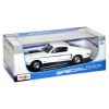 1/18 Ford Mustang Gt Cobra Jet Fb 1968 White di Maisto
