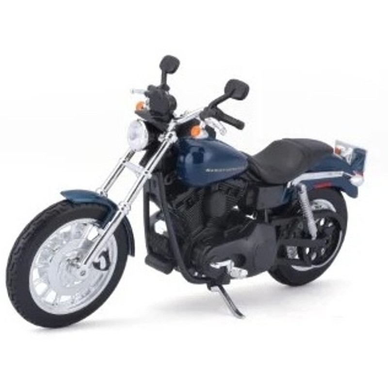 1/12 H-D Motorcycles 2004 Dyna Super Glide Sport Met Blue di Maisto