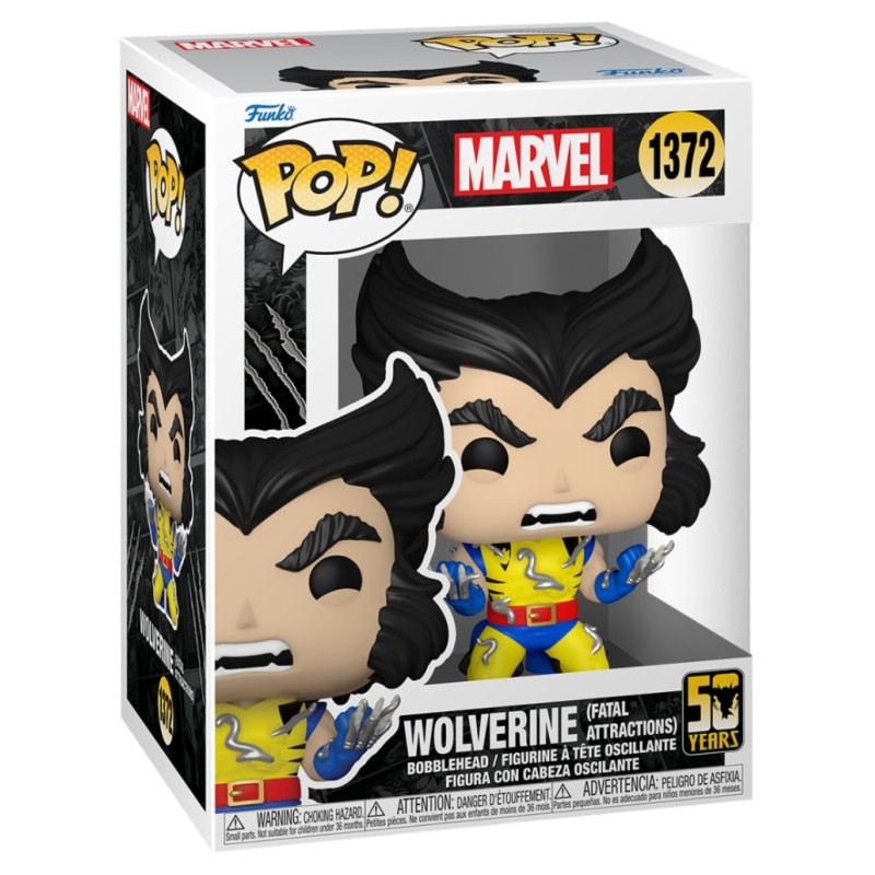 Wolverine 50th  Ultimate Wolverine W/ Adamantiu (Pop! Vinyl - X-Men) di Funko Lcc