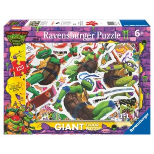 Puzzle Maxi 125 Teenage Mutant Ninja Turtles 125 Pz di Ravensburger Puzzle 125 Pz Giant