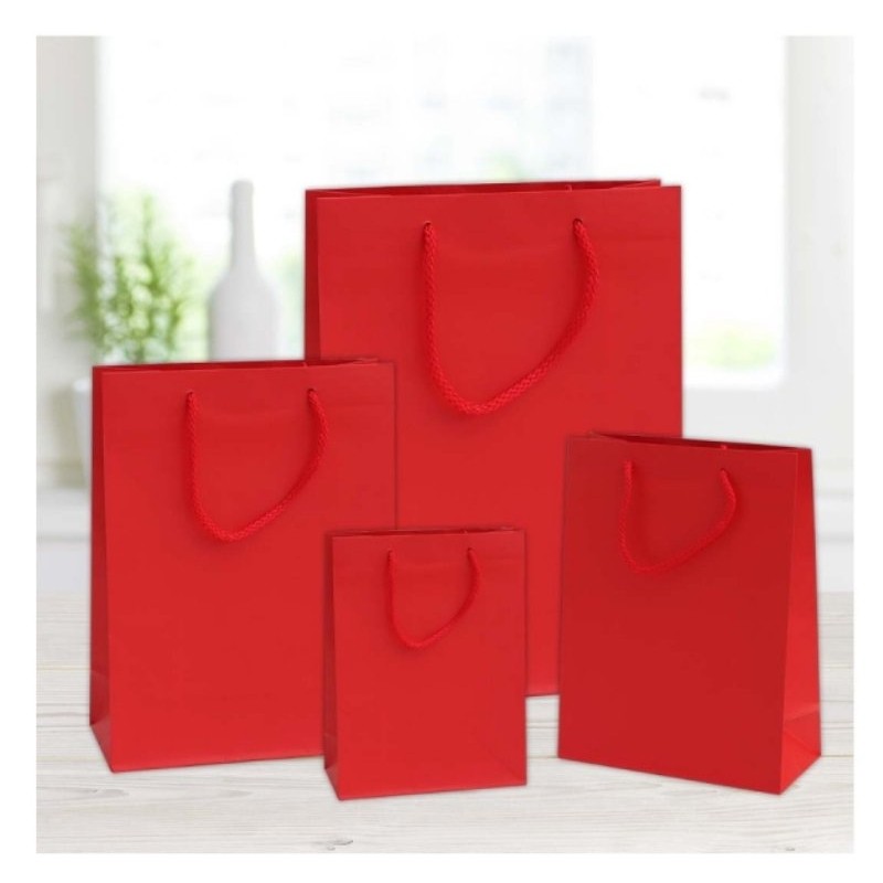Shopper Color Rosso F.To 27x12x37 di Florio