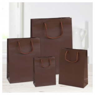 Shopper Color Cioccolato F.To 36x12x41 di Florio