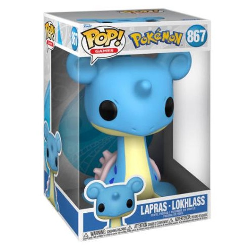 Funko Pokemon Lapras(Emea) (Pop! Jumbo 10": Pokemon) di Funko Lcc