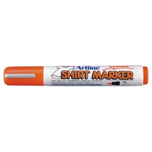 T-Shirt Marker Tessuto Arancio di Osama