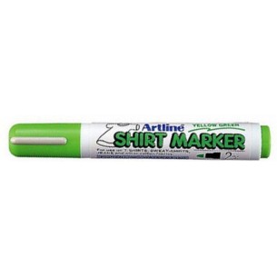 T-Shirt Marker Tessuto Verde Chiaro di Osama