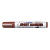 T-Shirt Marker Tessuto Marrone di Osama
