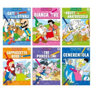 Libretti Minifiabe da Colorare Assortiti di Edicart Style Srl