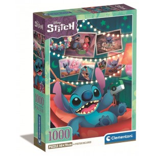 Puzzle 1000 Disney Stitch Compact di Clem-45 Puzzle 1000 Pz