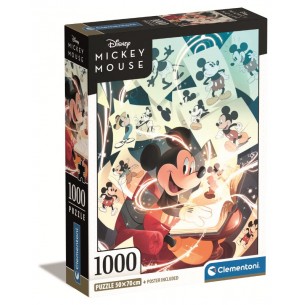 Puzzle 1000 Pz Mickey Mouse di Clem-45 Puzzle 1000 Pz