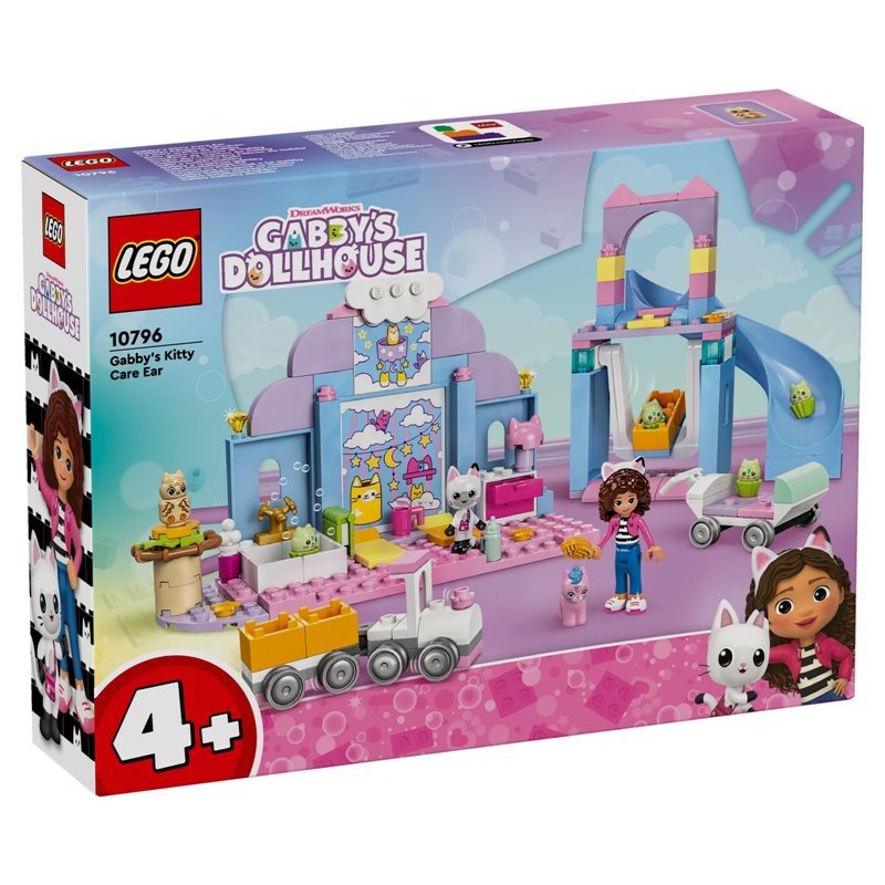 Image of Asilo Gatto-Orecchio di Gabby di Lego - Costruzioni Piccole (tipo Lego)