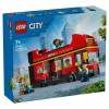 Autobus Turistico Rosso a Due Piani di Lego