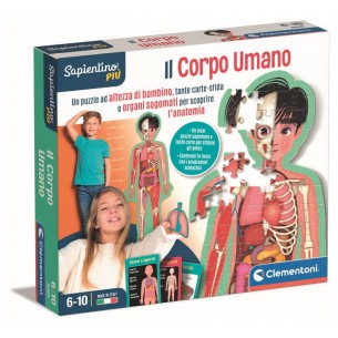 Il Corpo Umano di Clem-07 Edu Giochi Sapientino Piu'