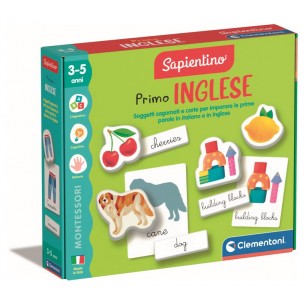 Montessori Primo Inglese di Clem-05 Edu Giochi Sapientino
