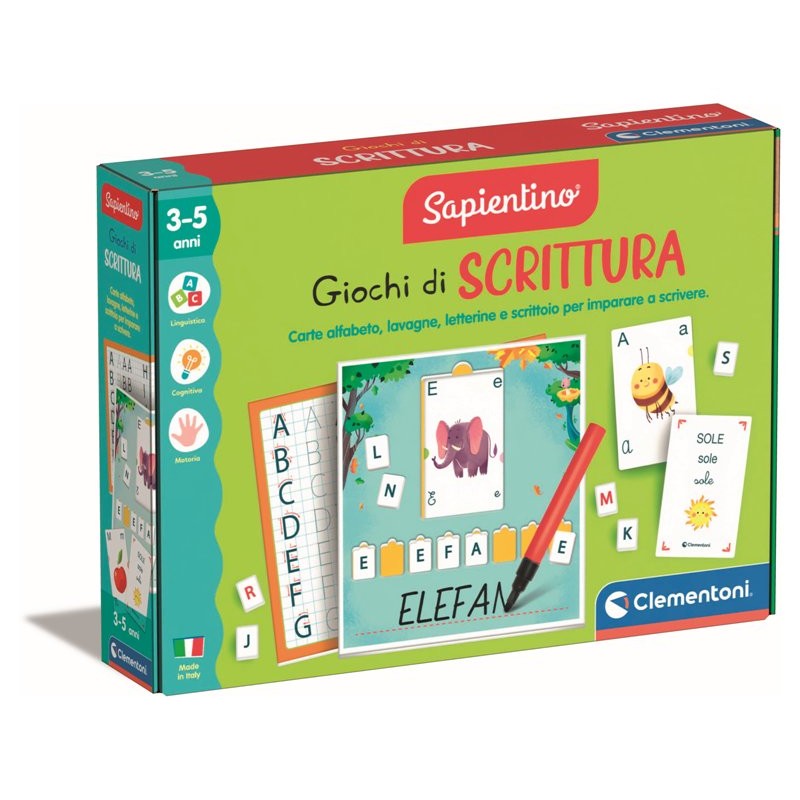 Giochi di Scrittura di Clem-05 Edu Giochi Sapientino