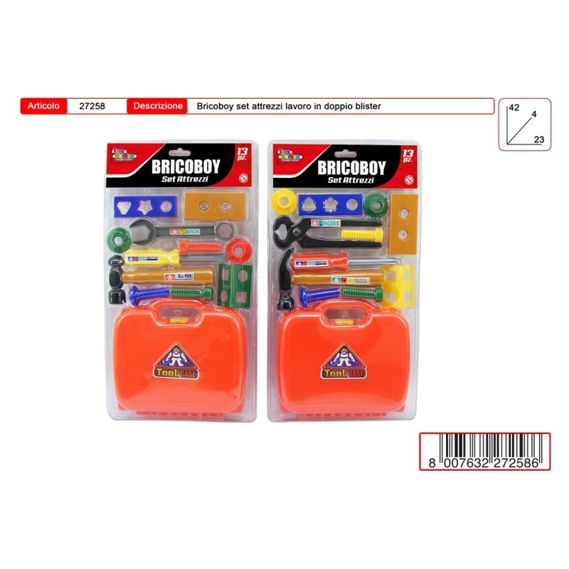 Bricoboy Valigetta di Toys-Garden