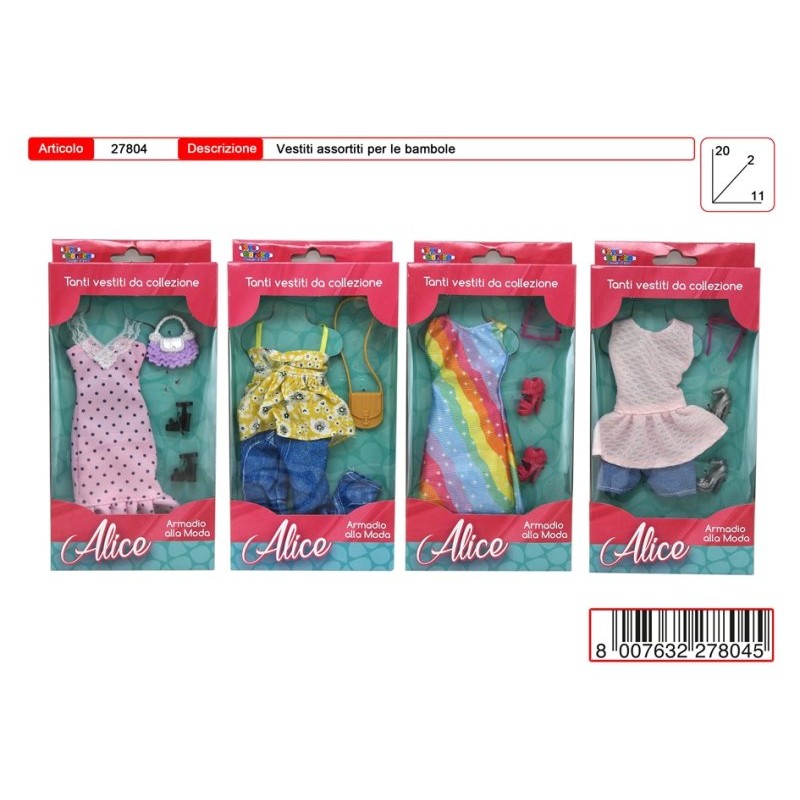 Vestiti Bambole di Toys-Garden