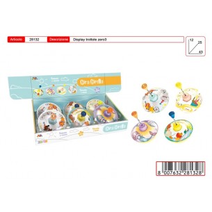 Zero3 Trottola in Display di Toys-Garden