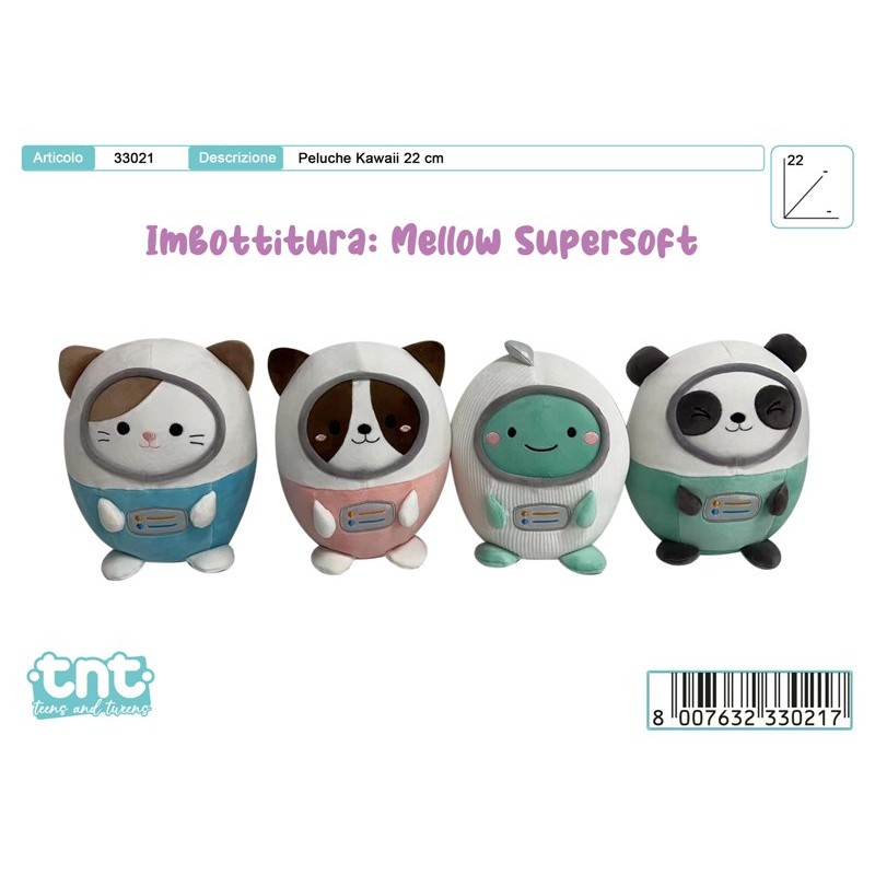 Tnt Kawaii Space Animals 22cm di Toys-Garden