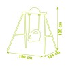 Dolce Altalena 120 Cm di Simba Smoby