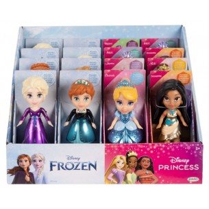 Disney Princess e Frozen Bambole Mini 7 Cm Assortimento di Jakks Disney Princess