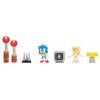 Sonic Diorama con Personaggi Articolati da 6 Cm di Jakks Sonic