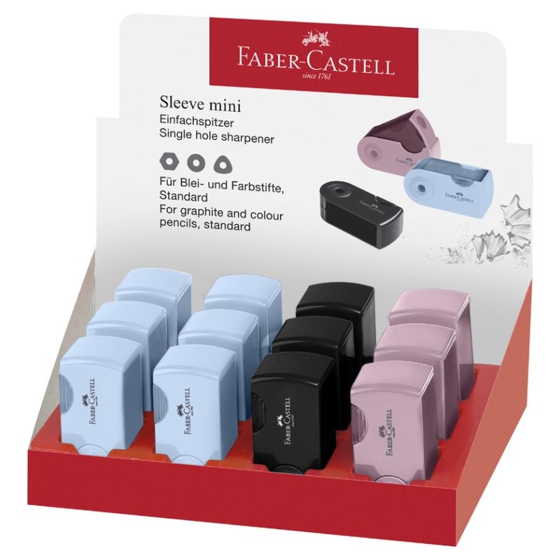 Temperamatite Faber-Castell TK Per Mine Da 2,0 E 3,15 Mm - Verde, Con Contenitore - Foto 6