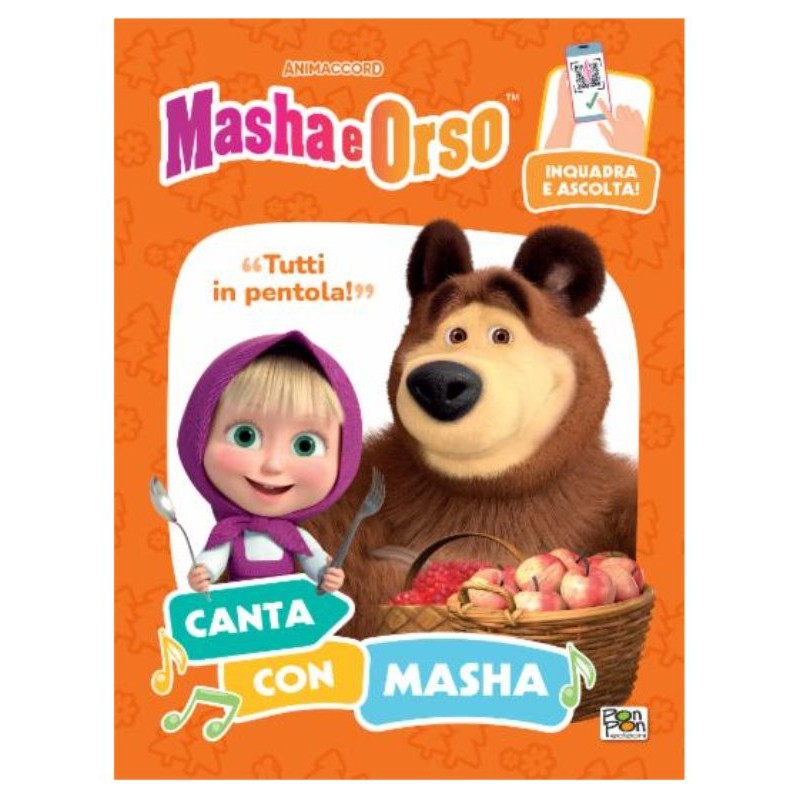 Libr.Display Canta con Masha (4 Tit-32 Pz) (Pon Pon Edizioni) di Giunti Editore S.P.A.