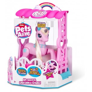 Stalla con Unicorno di Zuru Pets Alive