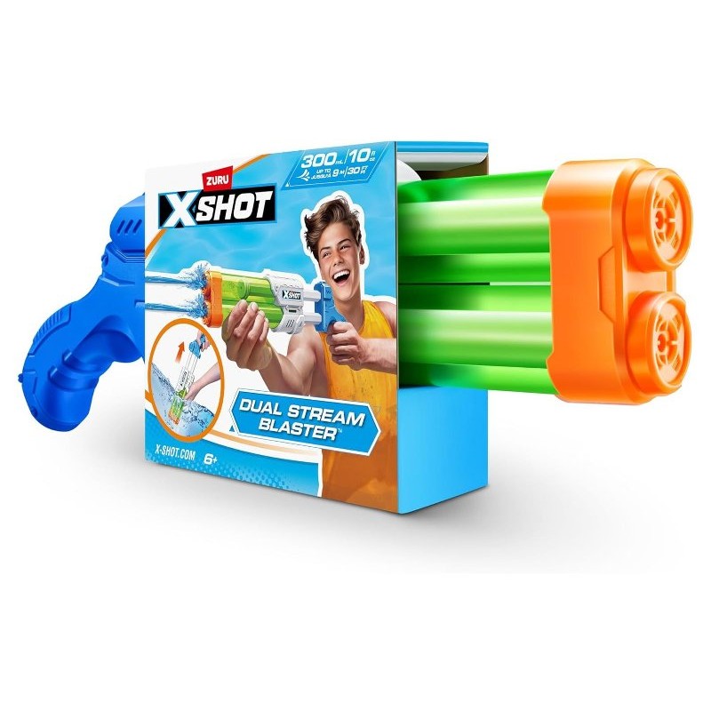 Mitra Acqua Doppia Canna Corta di Zuru X-Shot