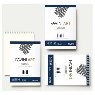 Blocco Art Sketch A4 90gr Collato di Favini