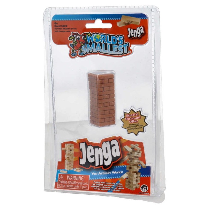 World'S Smallest Jenga di Giochi-Preziosi