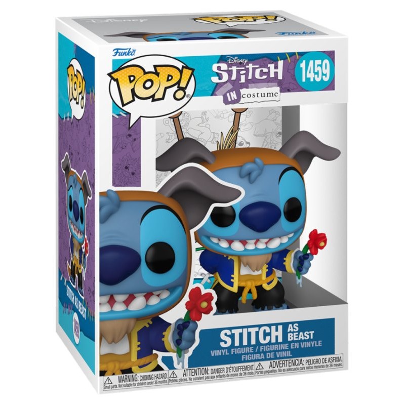 Funko Stitch Costume Beast (Pop! Vinyl: Lilo And Stitch) di Funko Lcc