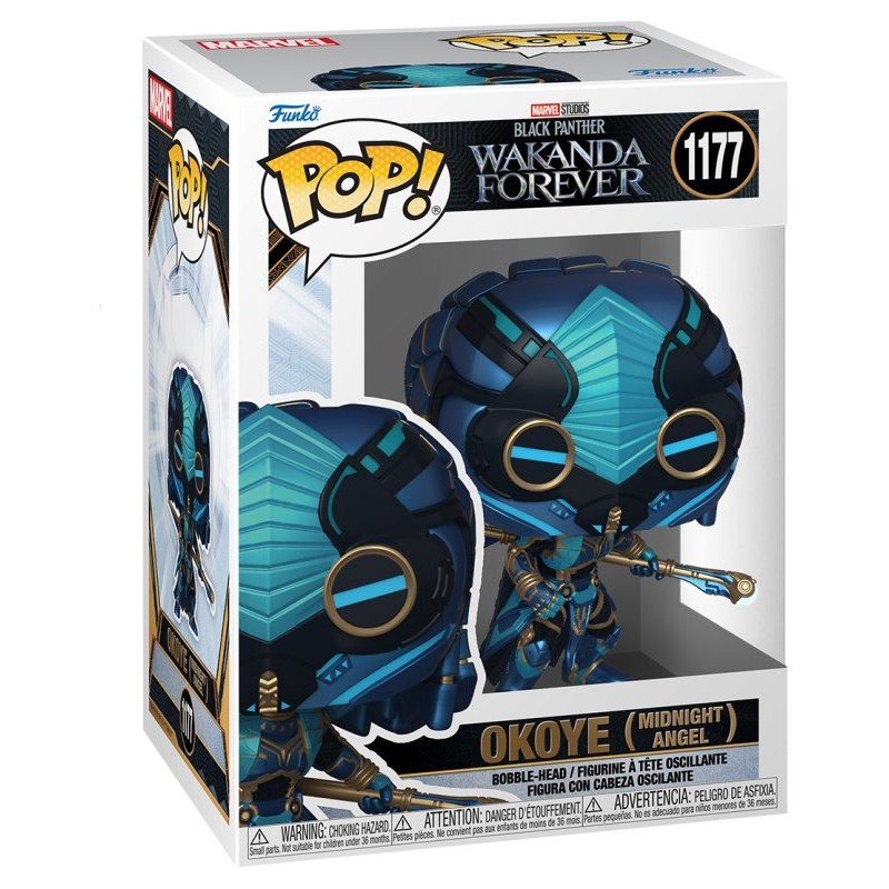 Funko Pop Marvel Bpwf S2 Okoye Midnight Angel di Funko Lcc