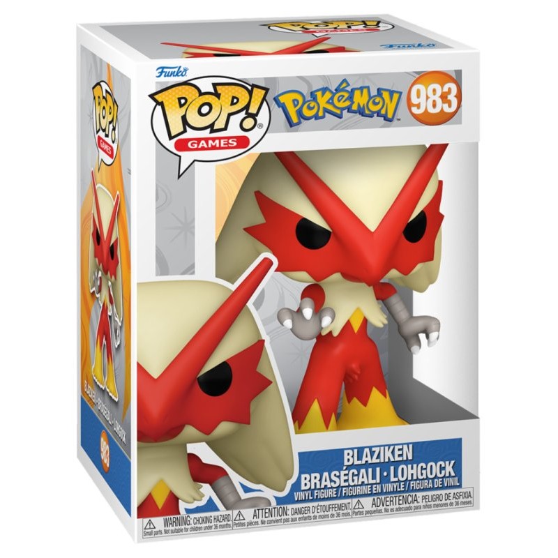Funko Pokemon Blaziken(Emea) (Pop! Vinyl: Pokemon) di Funko Lcc