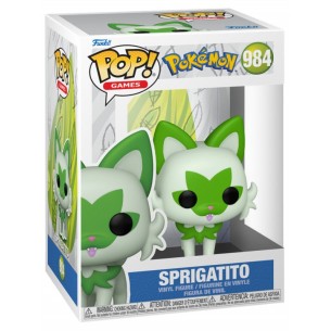Funko Pokemon Sprigatito(Emea) (Pop! Vinyl: Pokemon) di Funko Lcc