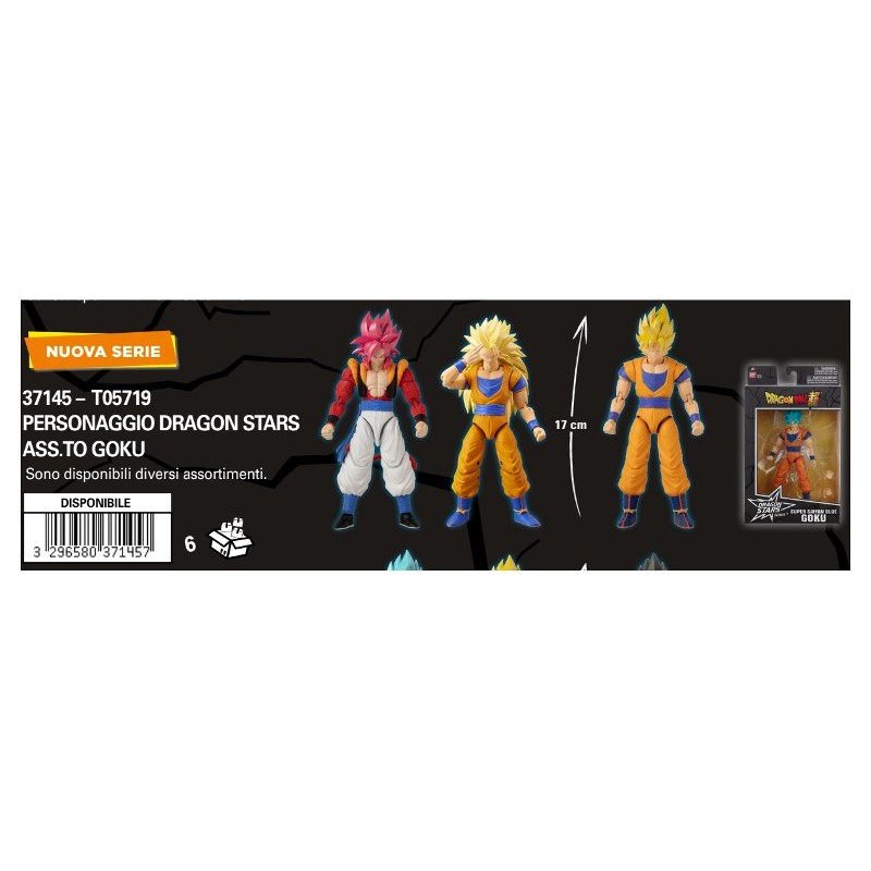 Personaggio Dragon Stars - Ass.To Goku di Bandai Dragonball