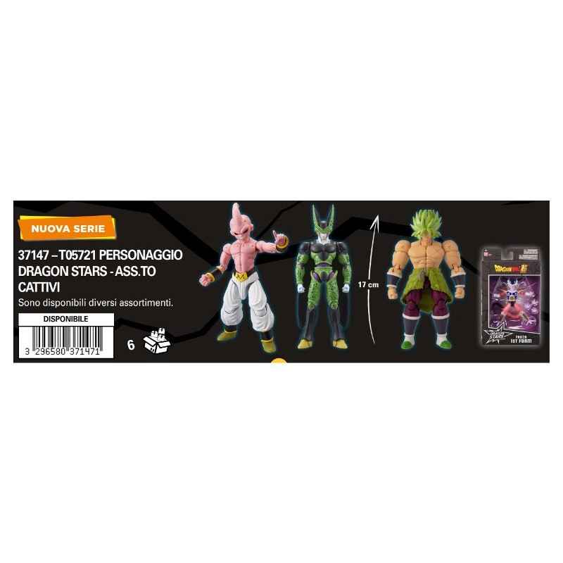 Personaggio Dragon Stars - Ass.To Cattivi di Bandai Dragonball