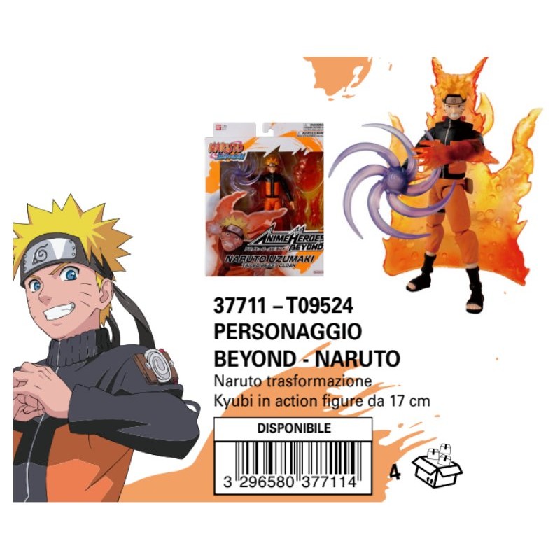 Personaggio Beyond - Naruto di Bandai Anime Heroes