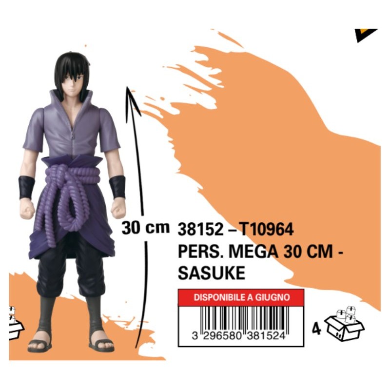 Pers. Mega 30 Cm - Sasuke di Bandai Anime Heroes